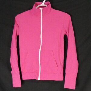 UPTICK APPAREL CUSTOM | small | Pink Glama Gal Tween Spa Zip-Up Exercise Jacket